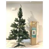 Smithï¿½s 4ï¿½ Pre-Lit Magic Nobel Fir Christmas Tree