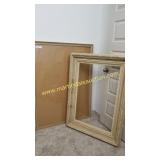 Frames - Large Light Frame with Vine Pattern,