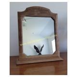 Logan Porter Mirror Co Antique Chest Mirror -
