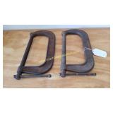 2) 8' Iron C Clamps