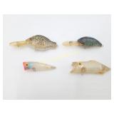 Vintage Fishing Lures - Rebel Baitfish Series and
