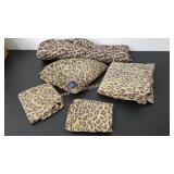 Ralph Lauren Home Cheetah Print Sheets & Throw -