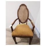 Vintage French Louis XVI Style Cane Back