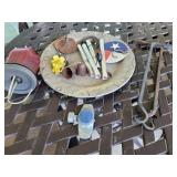 Mix Lot Hummingbird Feeder, Small Windchimes,