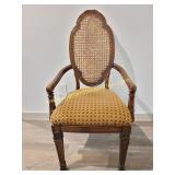 Vintage French Louis XVI Style Cane Back