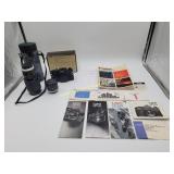 Vintage Canon F-1 35mm Film Camera Body and Lenses