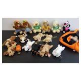 Mix Lot Of Vintage Plush Bears & Beanie Babies