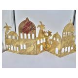 Gold Nativty Backdrop - Metal Background