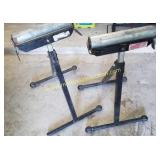 Pair Of Work Force Metal Roller Stands