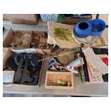 Coasters, Plate Stands, Antique Doorknobs,