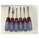 Group Of Buck Bros Wood Chisels