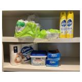 Partials - Pledge Furniture Polish, Paper Plates,