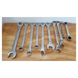 Mix Lot Of Large Size Wrenches / Craftsman &