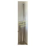 6) Decorative Curtain Rods - Acrylic