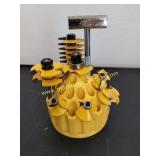 Spinning Tool Caddy Router Bits