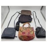 Handbag & Travel Pouches Lot -Vintage Liz