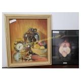 Framed Artwork - Onions Print, DL Huff Study of