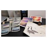 Black & White Prints - Canadian Geese & Herons,