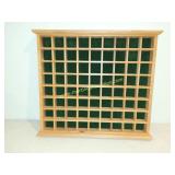 26' x 23' Solid Wood Wall Hanging Display Shelf