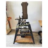Heavy Duty Belt Sander On Rolling Stand