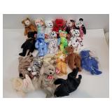 Vintage Lot Of TY Beanie Baby Mostly From The