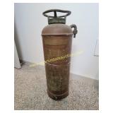 Vintage Brass ARROW Fire Extinguisher