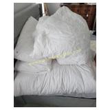 White Comforter and Pillow Shams - Queen Size