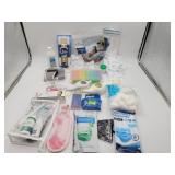 Misc Masks, Cotton Swabs, Pill Box, CPAP Mask