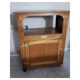 2nd Floor / Vintage Polar Ice Microwave Cart On