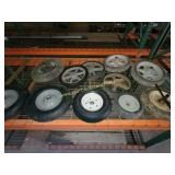 Group Of Wheelbarrow / Dolly Wheels & Tires