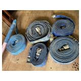 Group Of Water Pump Hoses / Blue