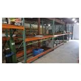 Pallet Rack 45ft Long Section 8 ft Tall