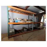 2nd Floor Pallet Rack Section 8 ft Tall