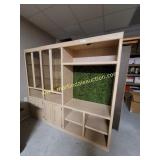 2nd Floor / Light Oak TV unit, Wall Unit