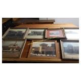 2nd Floor / Group Of 7 Rustic Picture Frames