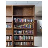 2nd Floor - Vintage Wood Bookcase 8 ft Tall