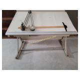 2nd Floor / Blueprint Drafting Table