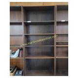 2nd Floor - Vintage Wood Bookcase 7 ft Tall