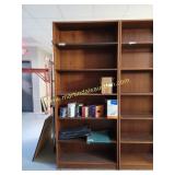 2nd Floor - Vintage Wood Bookcase 7 ft Tall