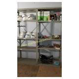 2nd Floor - Mix Lot Shelf Contents / Hardhats