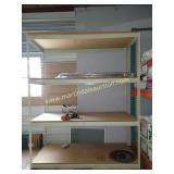 2nd Floor Large Metal Shelf Rack