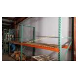 2nd Floor Pallet Rack Section 8 ft Tall