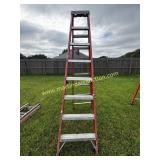 Louisville 8ft Fiberglass Step Ladder A Frame