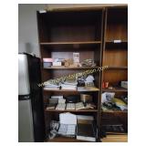 2nd Floor - Vintage Wood Bookcase 7 ft Tall