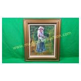 Angelic Southern Prairie Woman Painting
