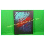 Dan Sturm Abstract Painting On Canvas