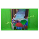 Jermaine Nolen, Umbrellas Painting on Canvas