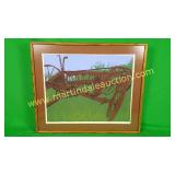 Timothy B Laing. "Rake" Limited Edition 5/17 Print