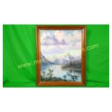 McKinnol, 83, Mountains Landscape Painting