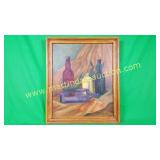 Eva Arnold, Bottles Still Life Painting